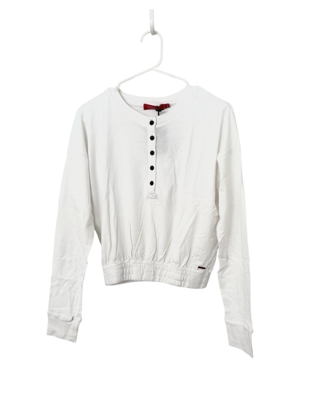 NWT n:philanthropy Beijing Henley White Size Small
